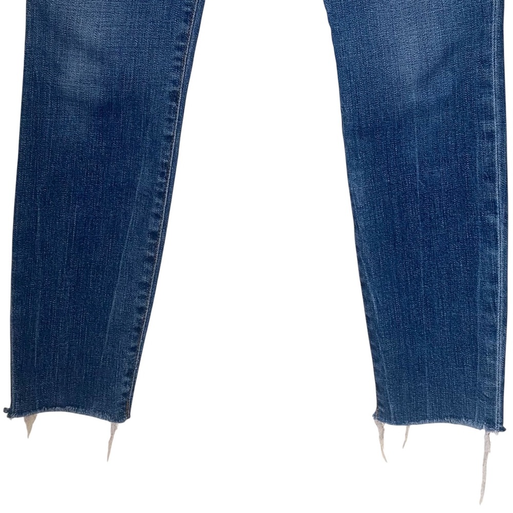 Joe's The Charlie High Rise Skinny Crop Skinny Blue Denim Sz W 27 - Picture 7 of 16